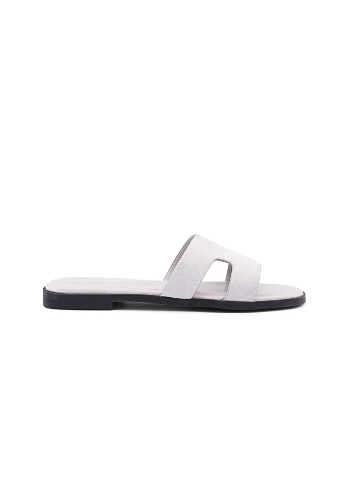 كابلي شباشب نسائية مسطحة